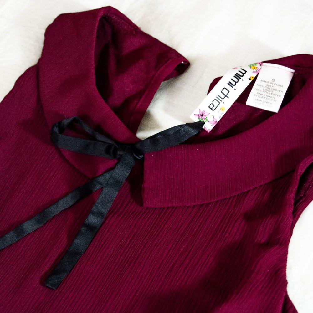 Formal Maroon Dress - Picture 2 of 5